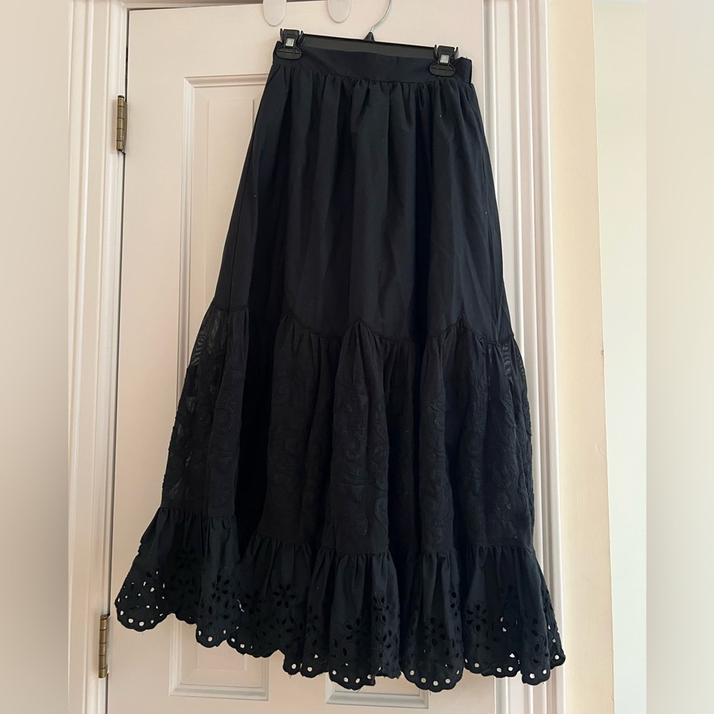 Abercrombie & Fitch Black Maxi Skirt